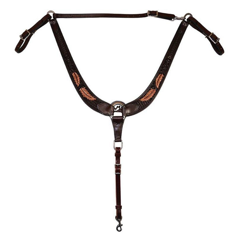 Reinsman Sharon Camarillo Feathers Breast Collar
