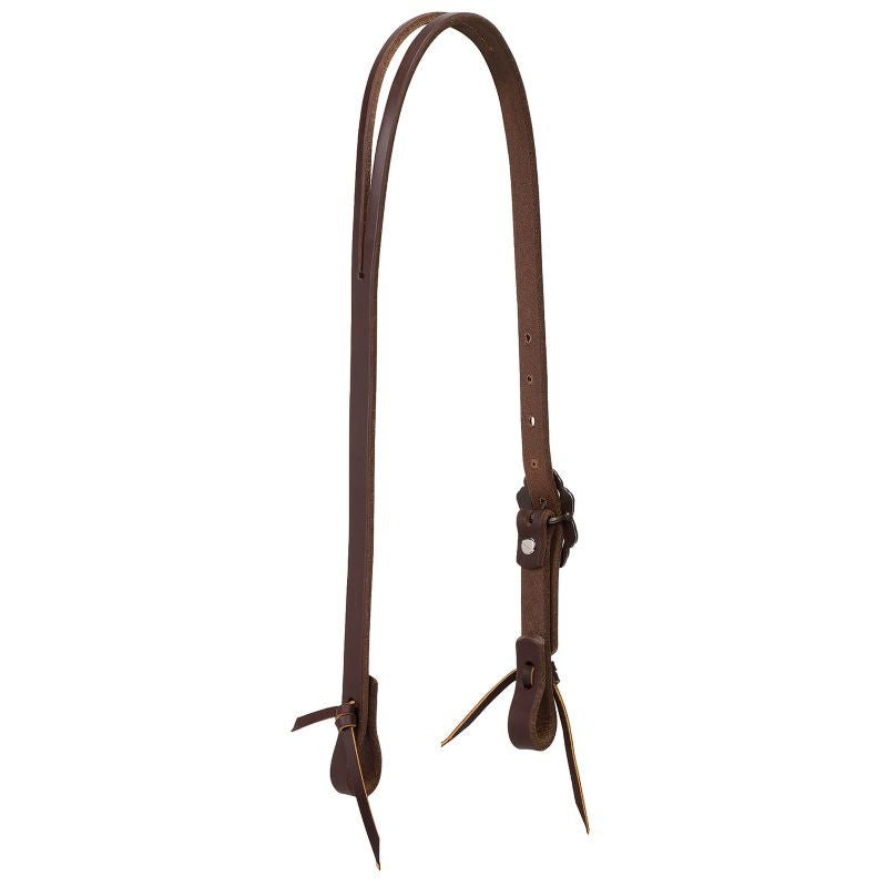 Weaver Working Tack Floral Split Ear Headstall