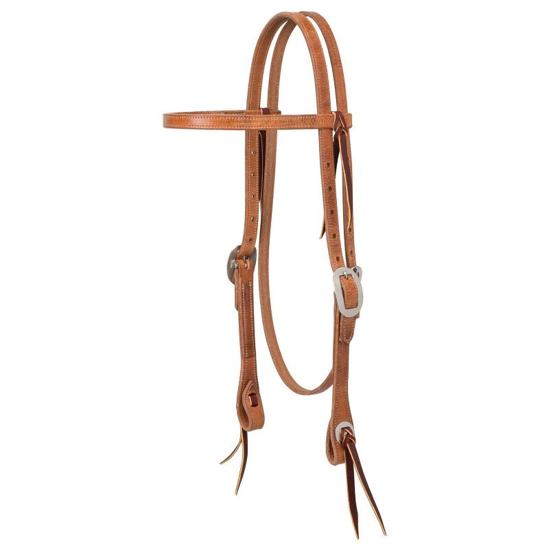 Weaver Buttered 5/8in Browband Headstall