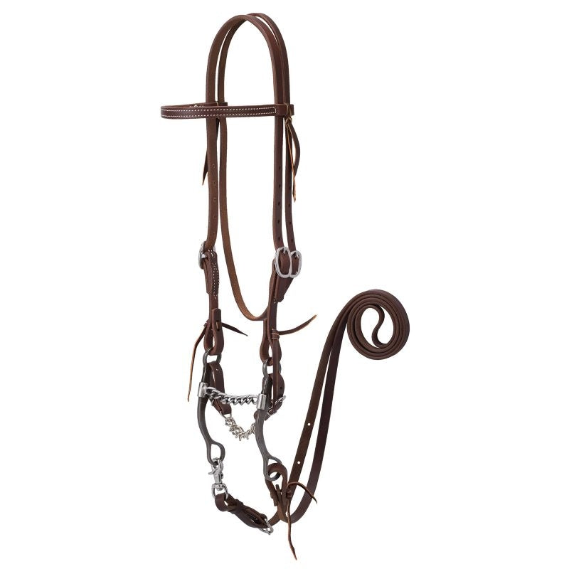 Weaver Working Tack Chain Mouth Bridle