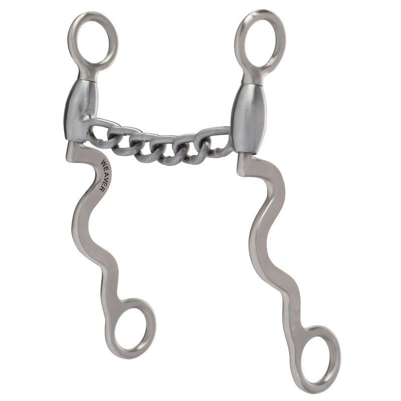 Weaver Stainless Steel L-Shank Chain Mouth Bit