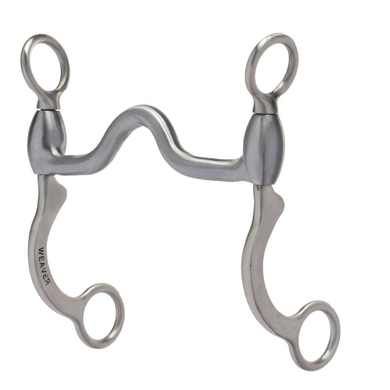 Weaver Stainless Steel S-Shank Medium Port Bit