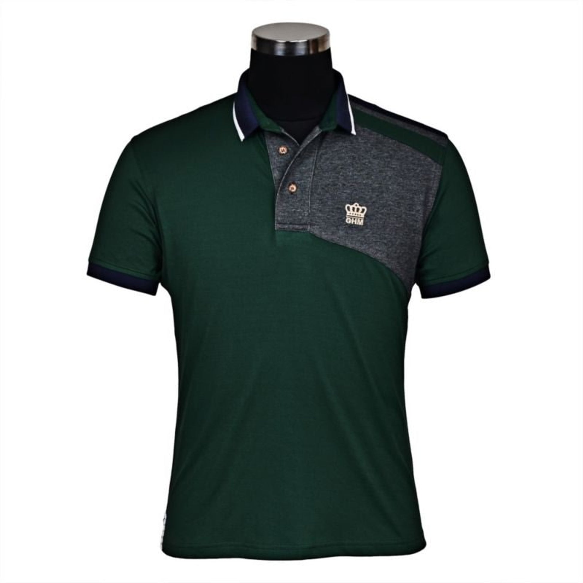 GHM Mens Hunter Short Sleeve Polo