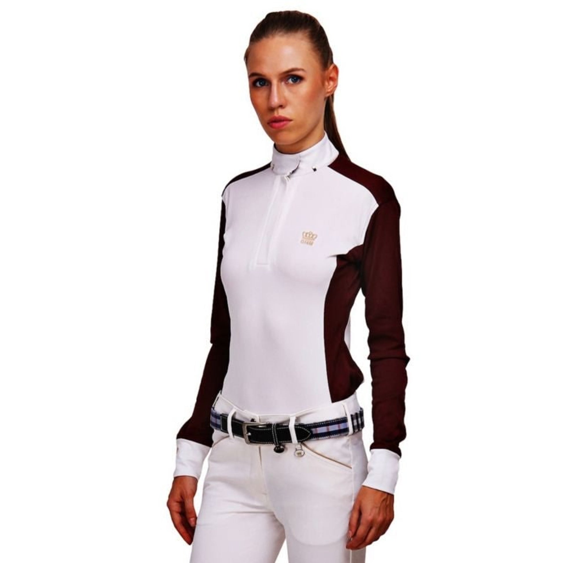 GHM Ladies Champion L/S Show Shirt
