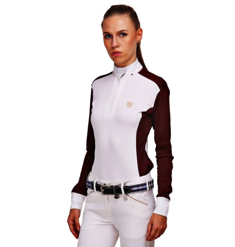 GHM Ladies Champion L/S Show Shirt