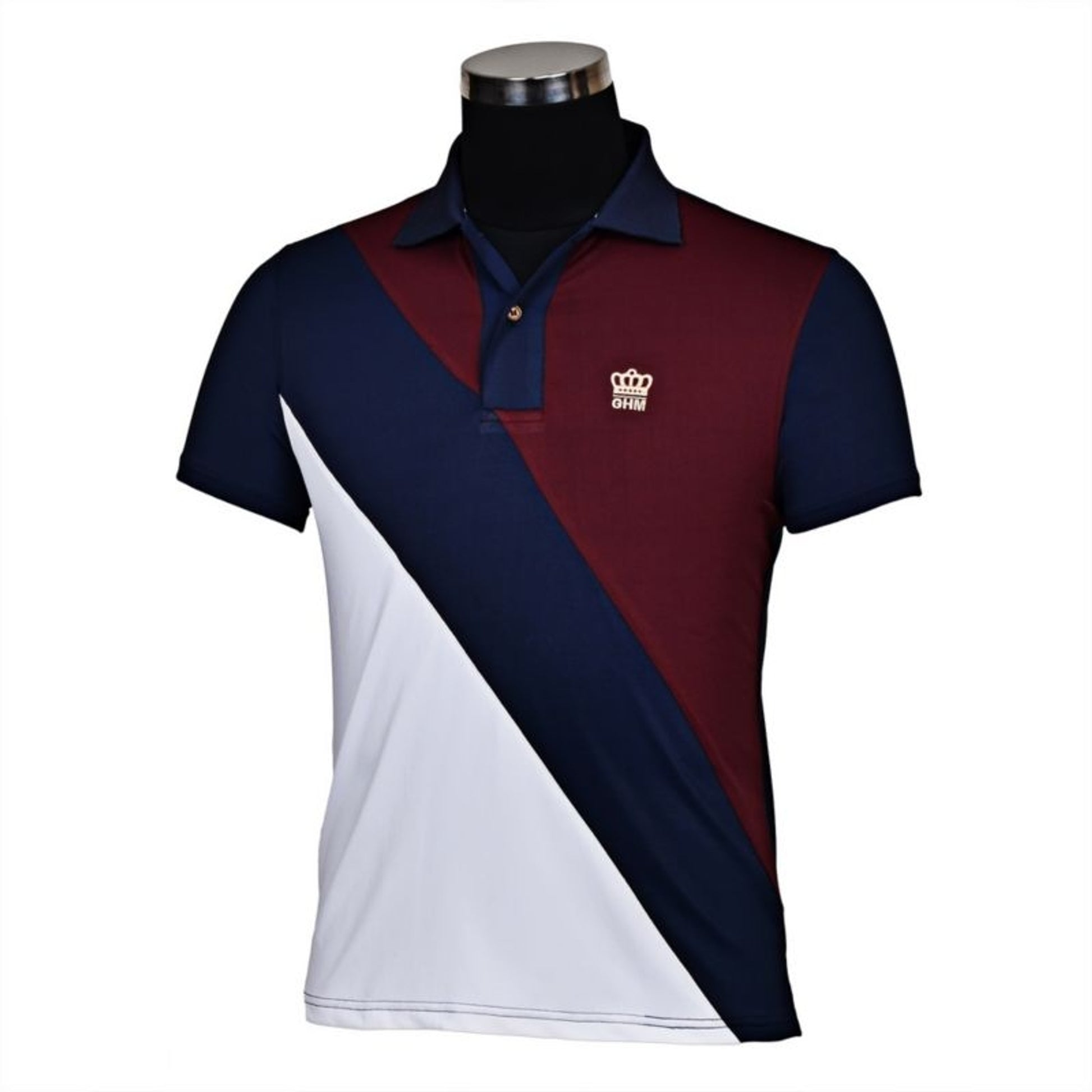 GHM Mens Pro Sport Short Sleeve Polo
