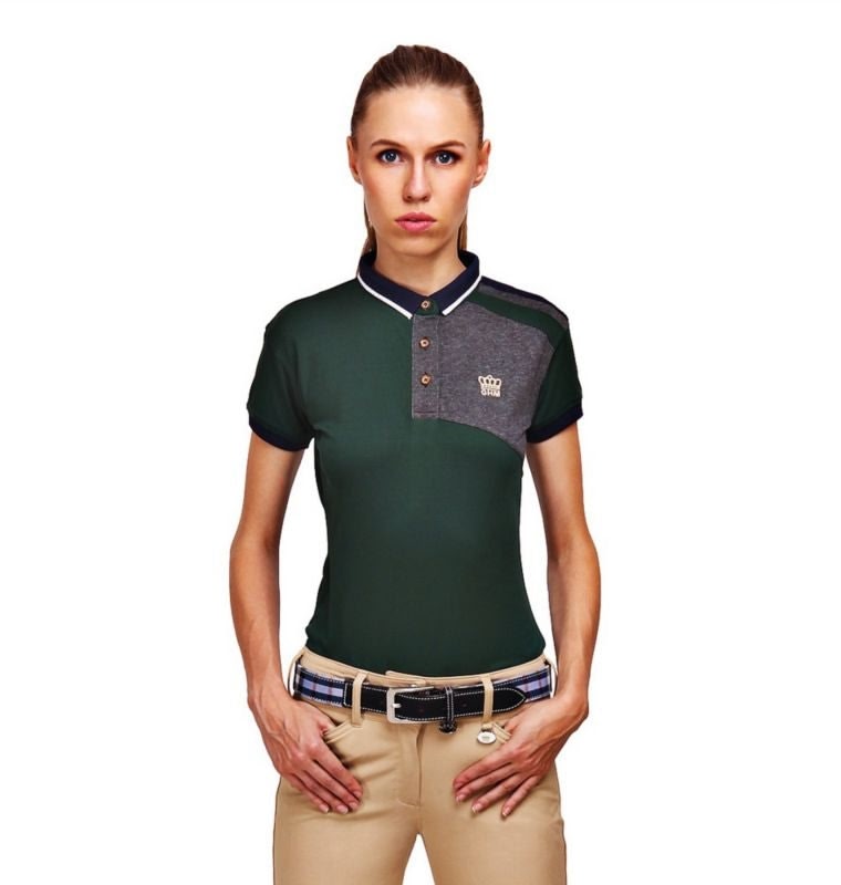 GHM Ladies Hunter Short Sleeve Polo