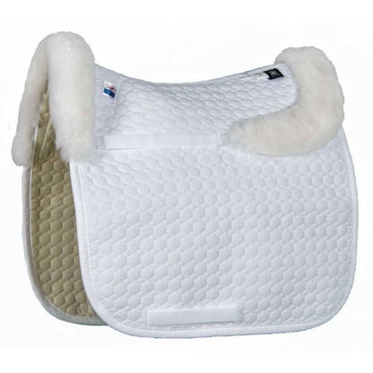 EAM Platinum Sheepskin AP Square Pad w.Trim