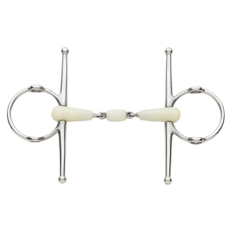 Happy Mouth Full Cheek Double Jointed Roller Gag– StateLineTack