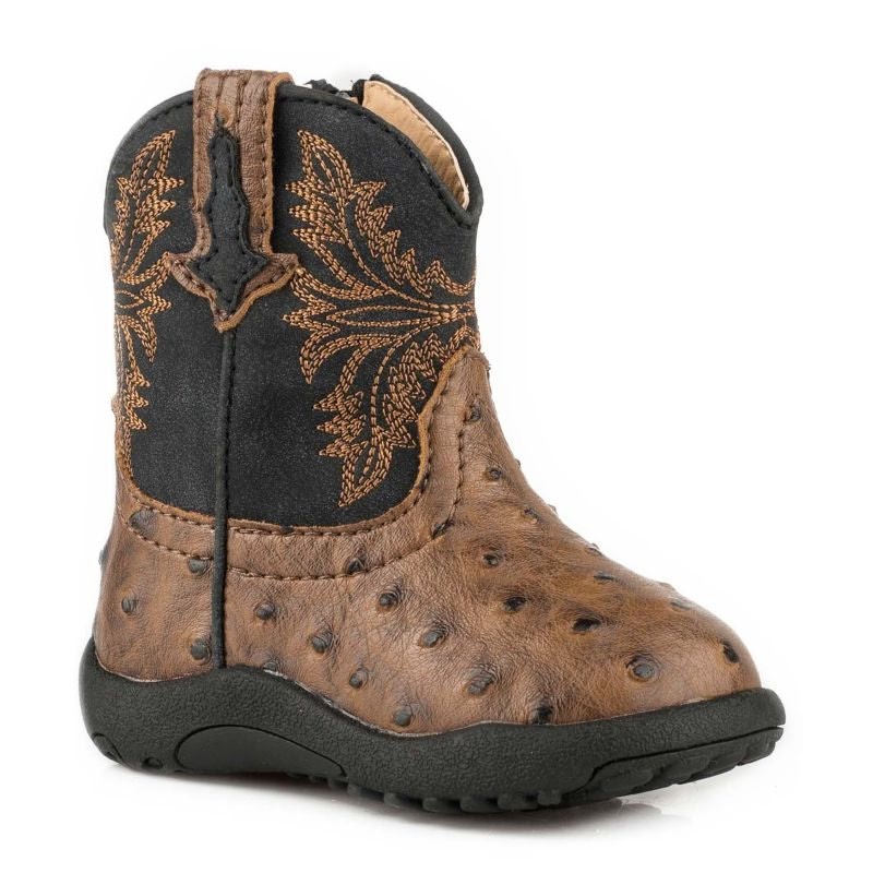 Roper Cowbabies Jed Round Toe Boots