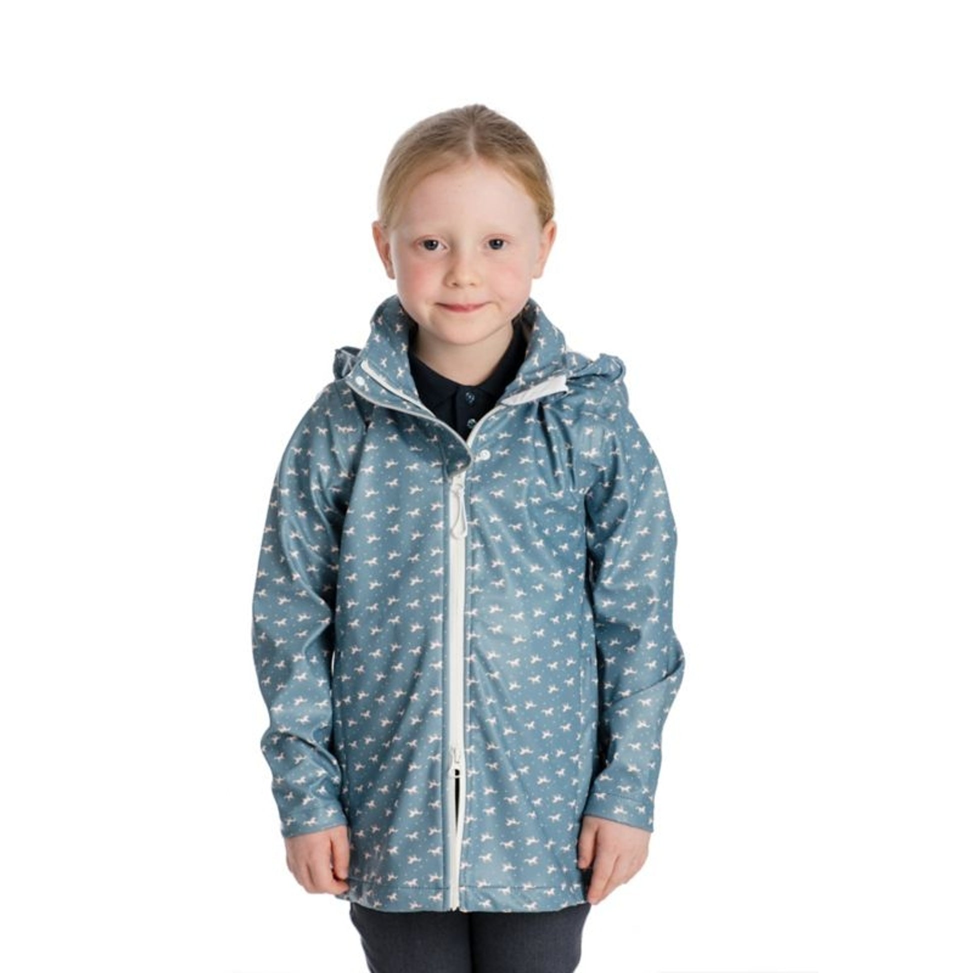Horseware Kids Rain Jacket 3-4 Moroccan Blue