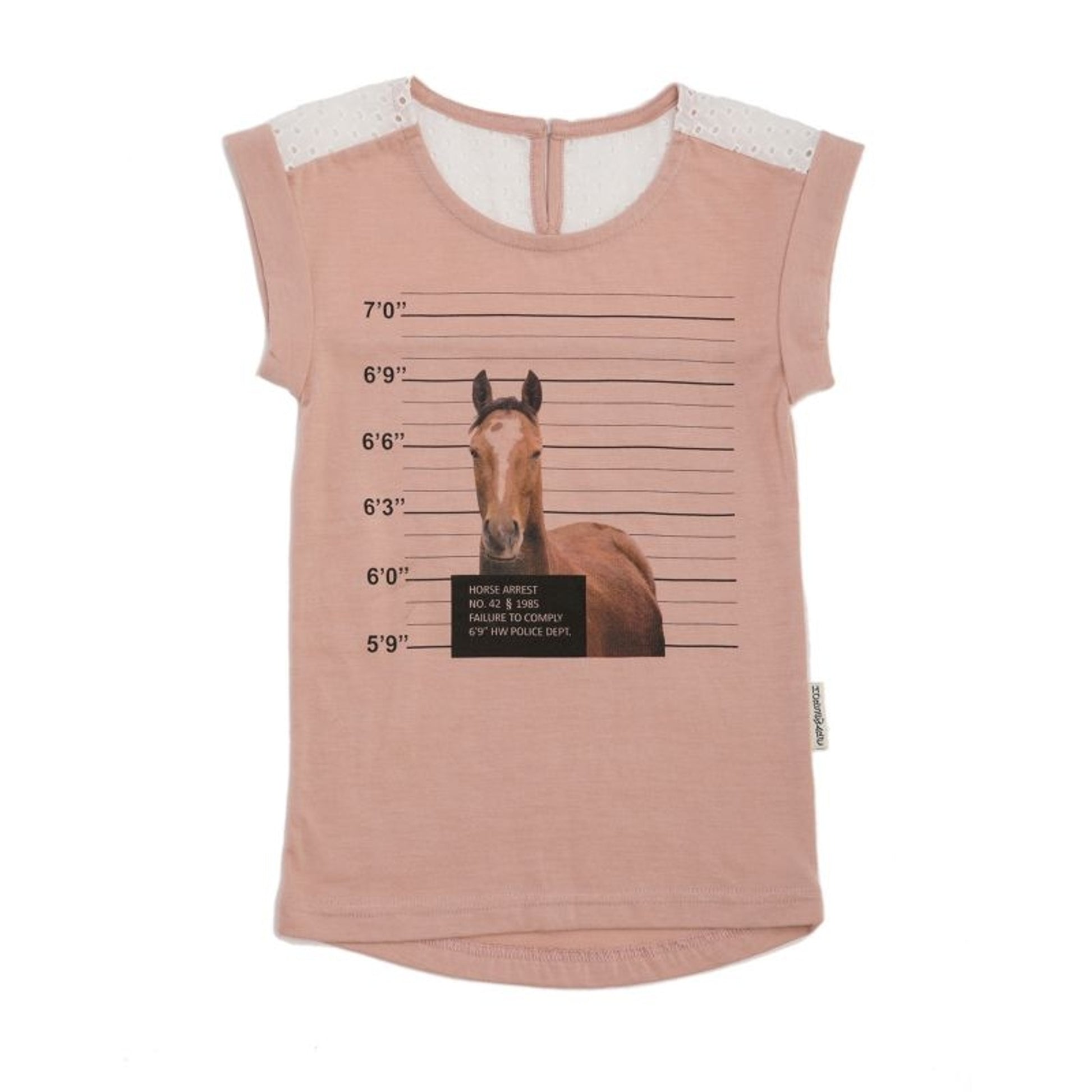 Horseware Girls Novelty Tee 3-4 Moroccan Blue