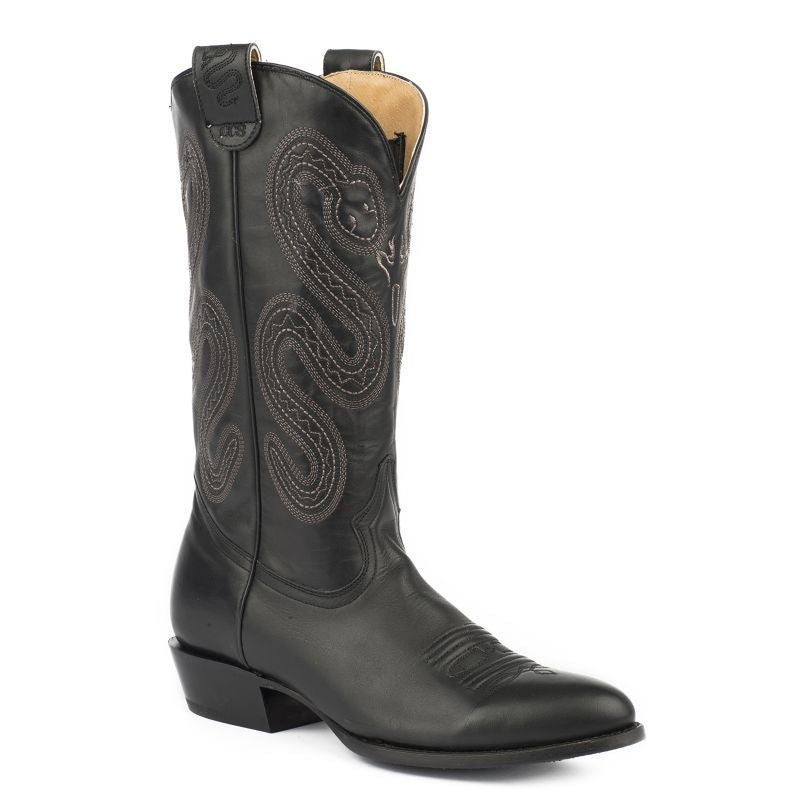 Roper Mens Pierce Conceal Carry Blk Boots