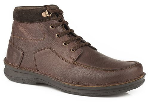 Roper Mens Trevor Lace-Up Brown Casual Shoes