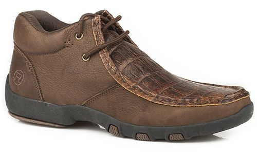 Roper Mens Brody Brown Driving Mocs