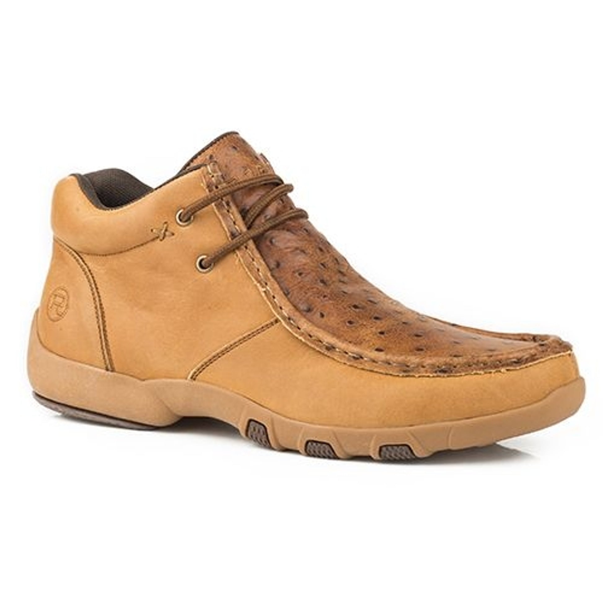 Roper Mens Brody Tan Driving Mocs