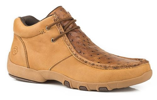 Roper Mens Brody Tan Driving Mocs