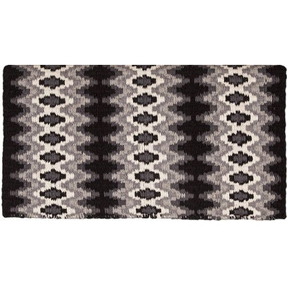 Mustang Mohair Woven Navajo Saddle Blanket