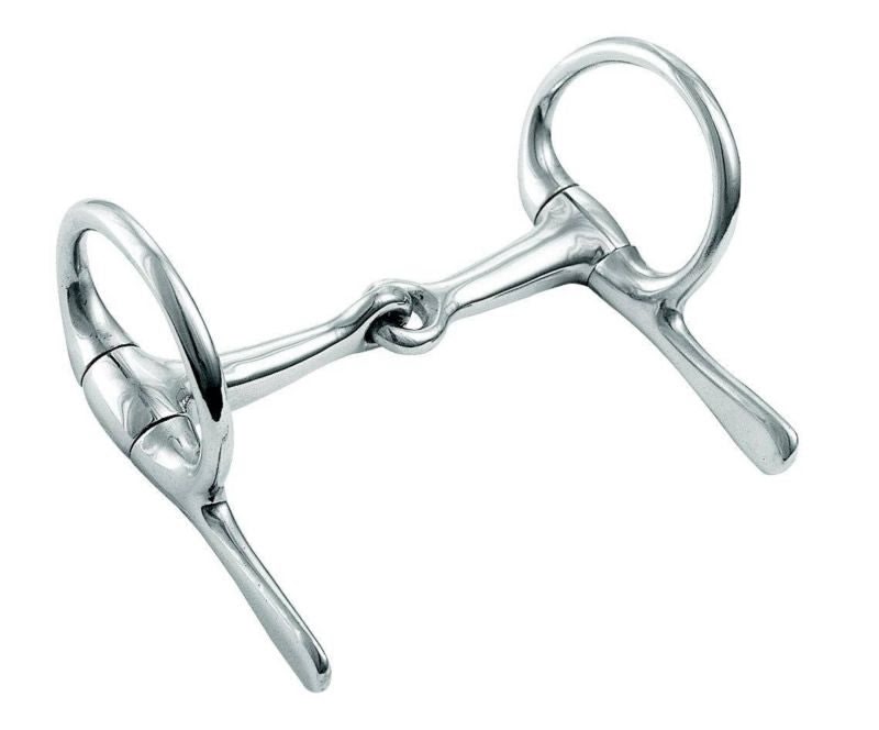 Weaver Leather Mini NP 1/2 Cheek Snaffle Bit 3 1/2