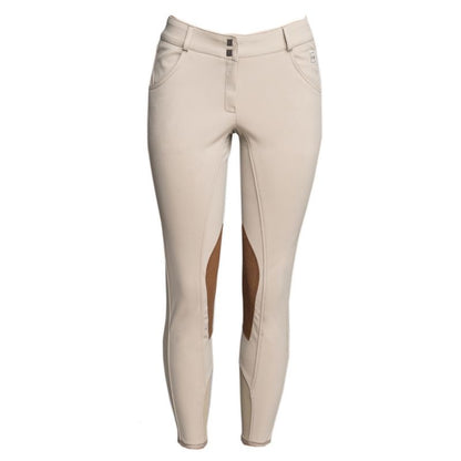 FITS Pippa Woven Suede Knee Patch
