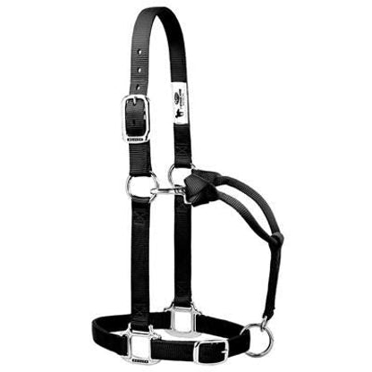 Weaver Nylon Chrome Adjust Halter Small