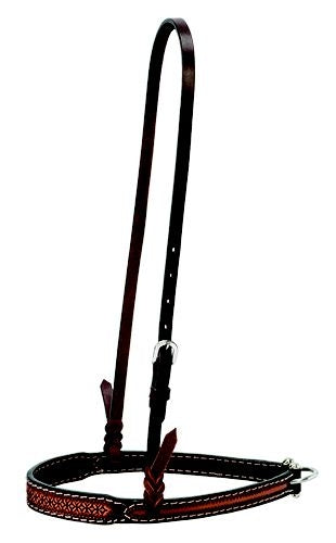 Weaver Leather Turquoise Cross Tooled Noseband