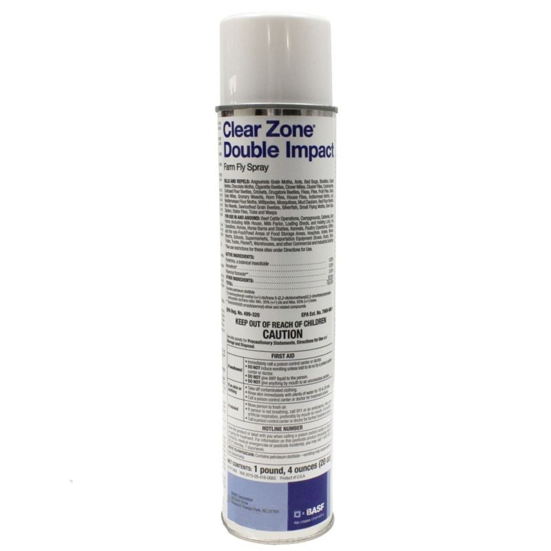 BASF Clear Zone Double Impact Farm Fly Spray