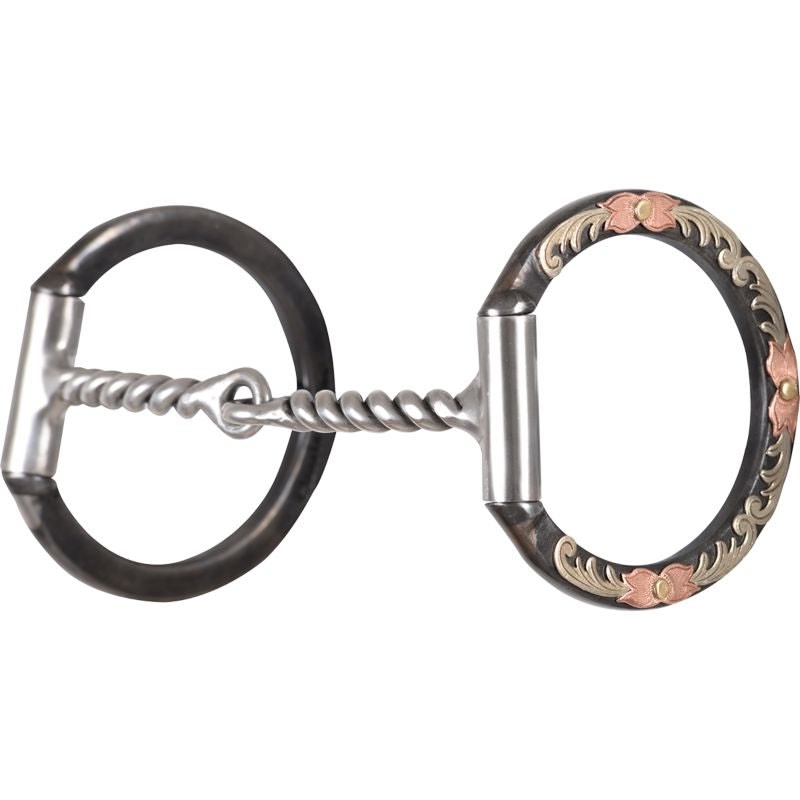 Classic BitLogic Tool Box D-Ring Twisted Snaff Bit