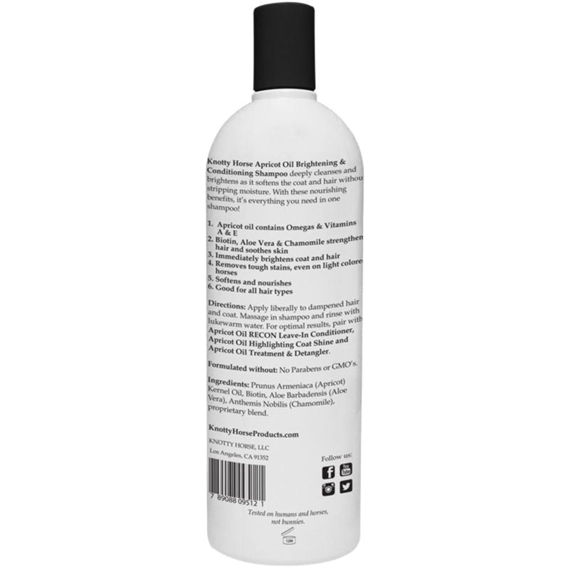 Knotty Horse Apricot Oil Conditioning Shampoo