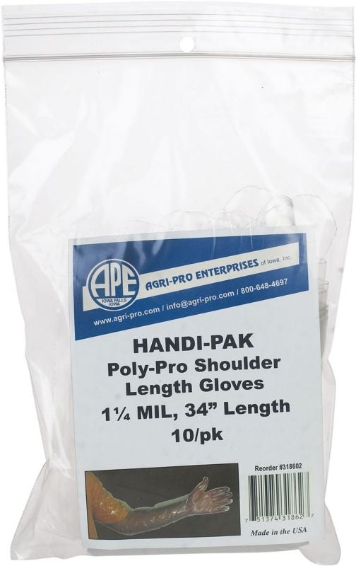 Agri-Pro Handi-Pak Poly-Pro Shoulder Length Gloves