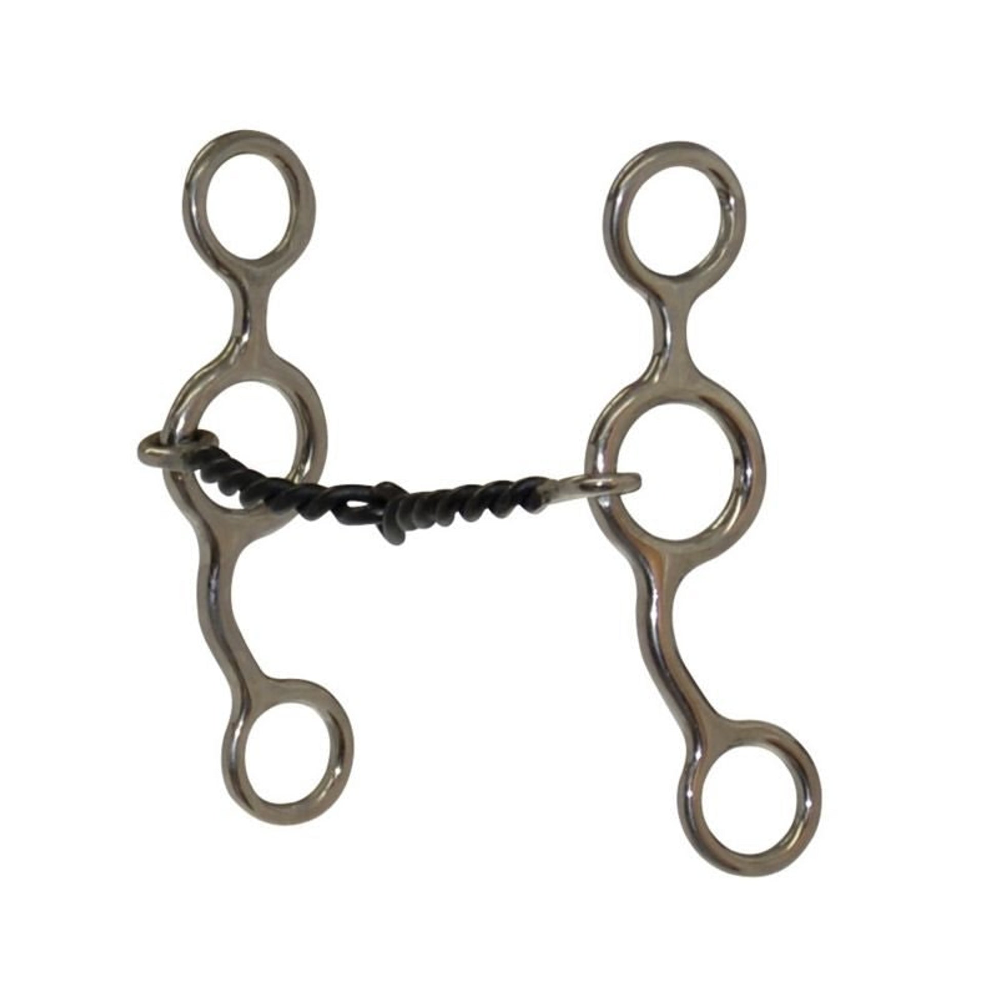 Diamond R 5/16in Junior Cowhorse Twist Snaffle Bit