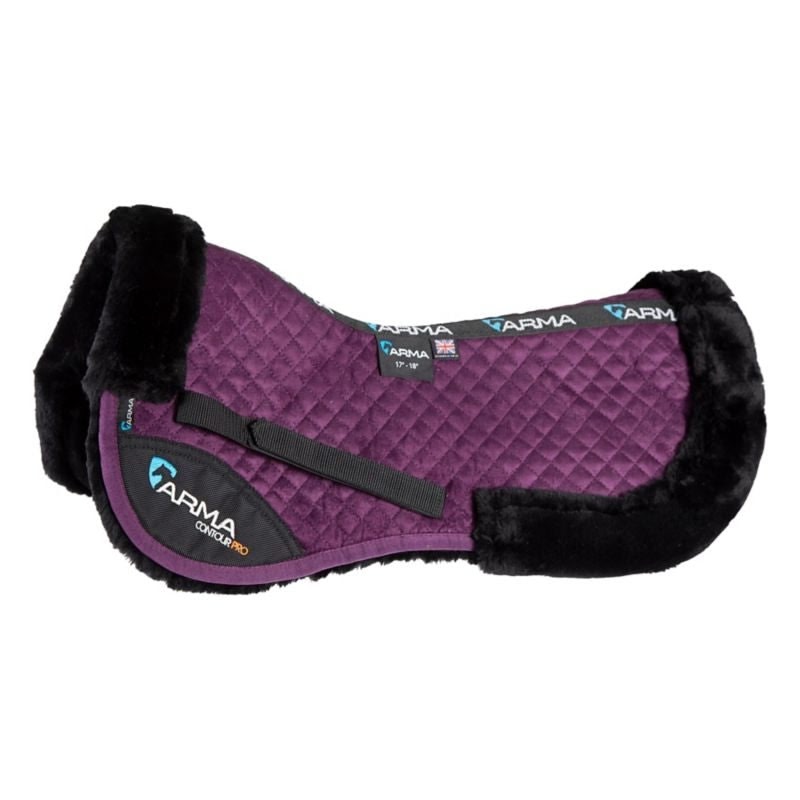 Shires Performance Suede Half Pad