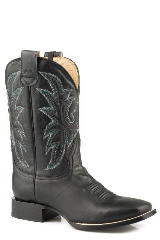 Roper Mens Loaded Conceal Carry Black Boots