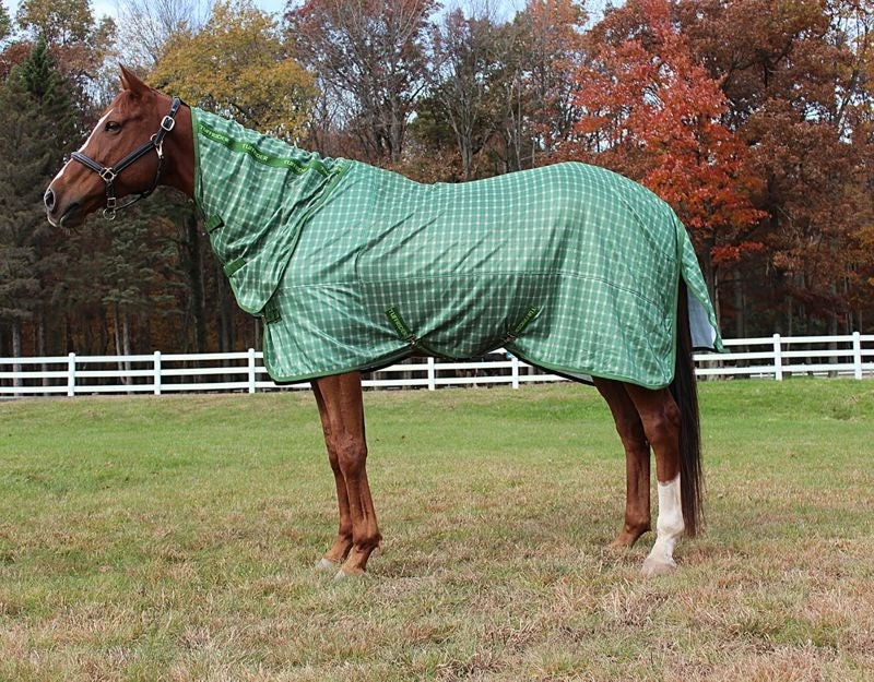 TuffRider Sport Mesh Combo Neck Fly Sheet Plaid