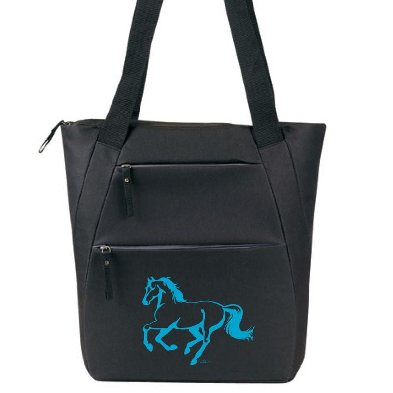 Linear Horse Tote Bag