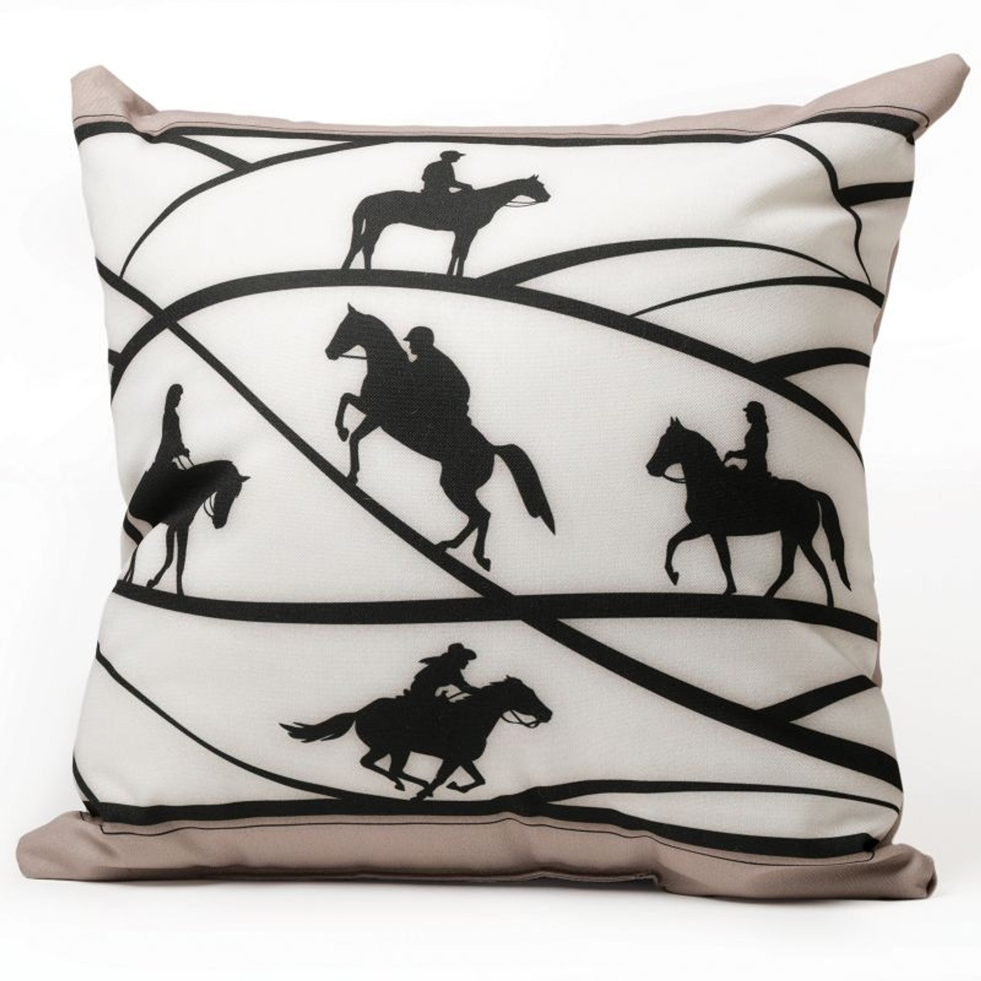 Trail Master Throw Pillow