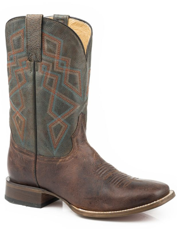 Roper Mens Triumph Square Toe Boots