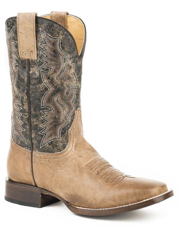 Roper Mens Dado Square Toe Boots