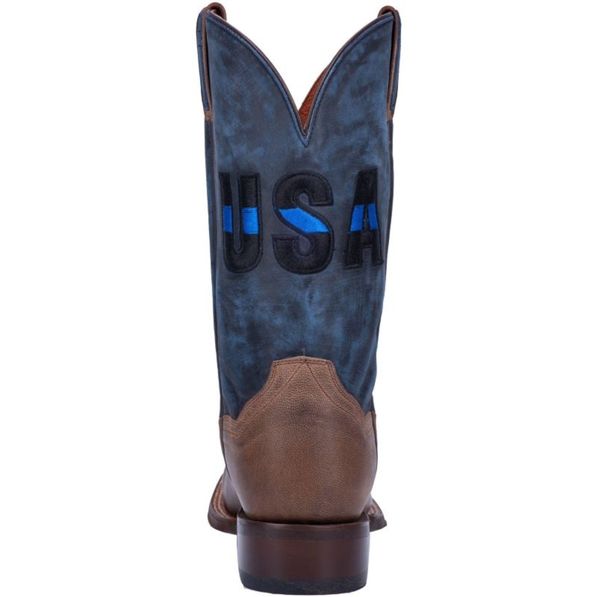 Dan Post Mens 11in Thin Blue Line Sq Boots