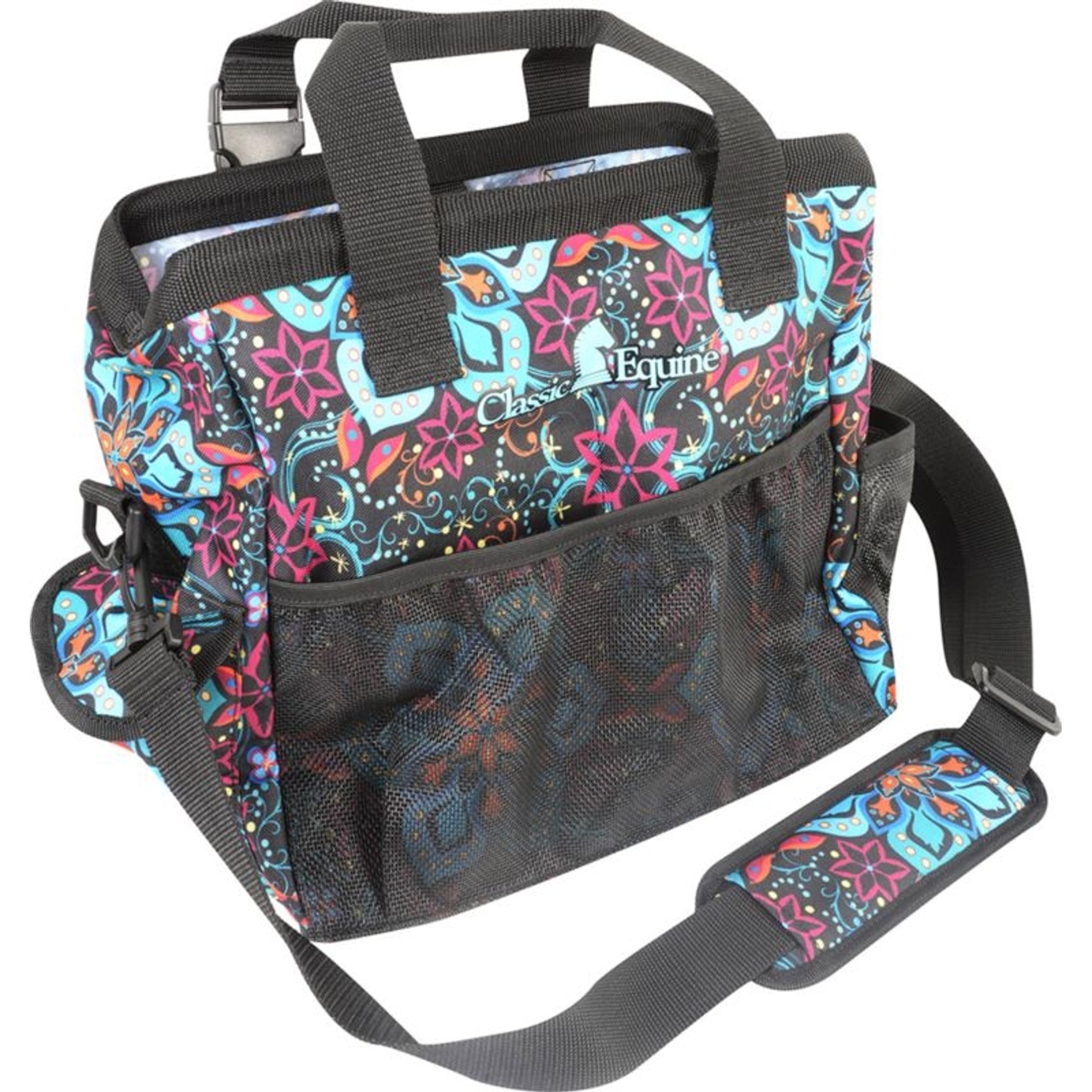 Classic Equine Mardi Gras Groom Tote