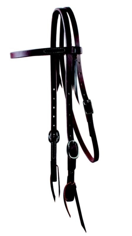 Ranchhand by PC Double Buckle Browband Headstall