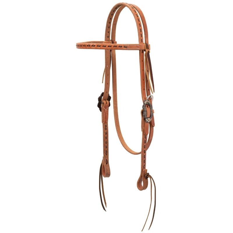 Weaver Leather Buckstitch Browband Headstall