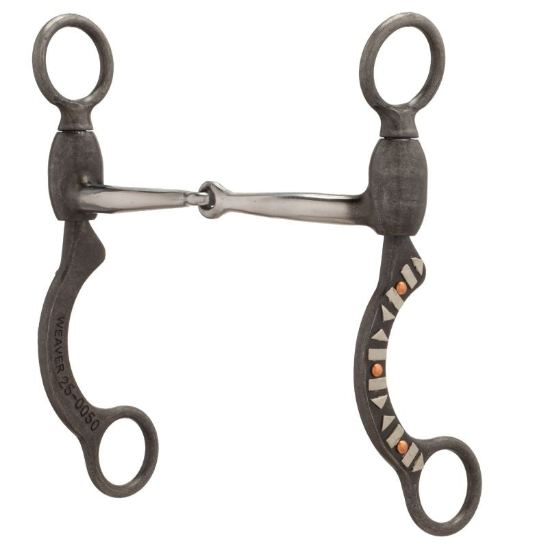 Weaver ProSeries Snaffle with Copper Short Shank Bit