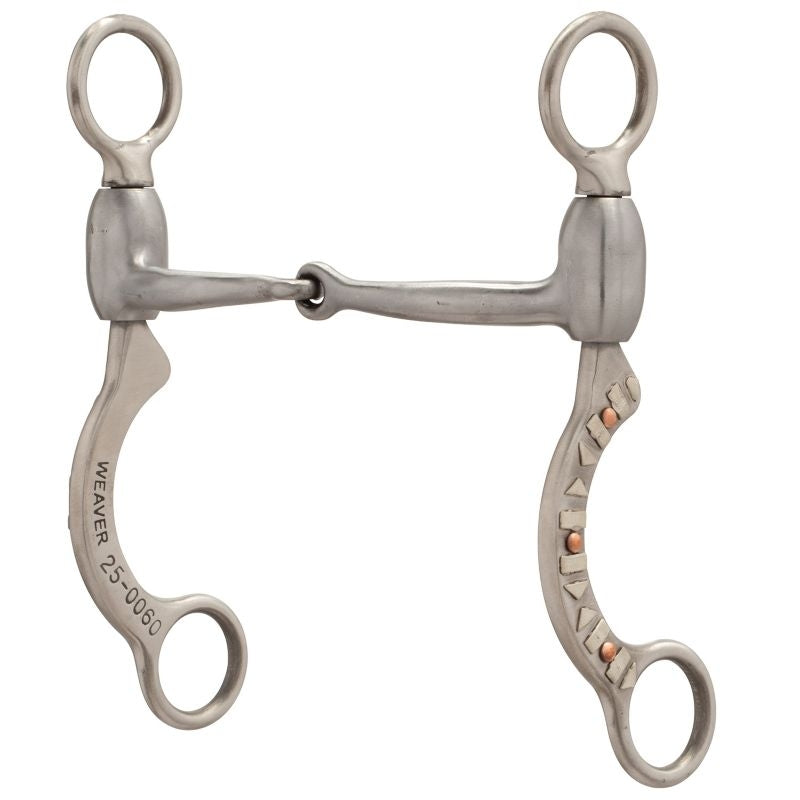 Weaver Pro Series Snaffle Mouth with Accent Bit