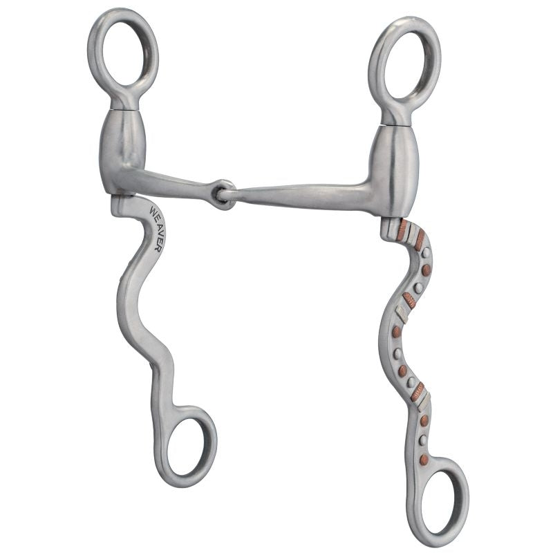 Weaver Pro Series Snaffle with Accent Long Shank Bit