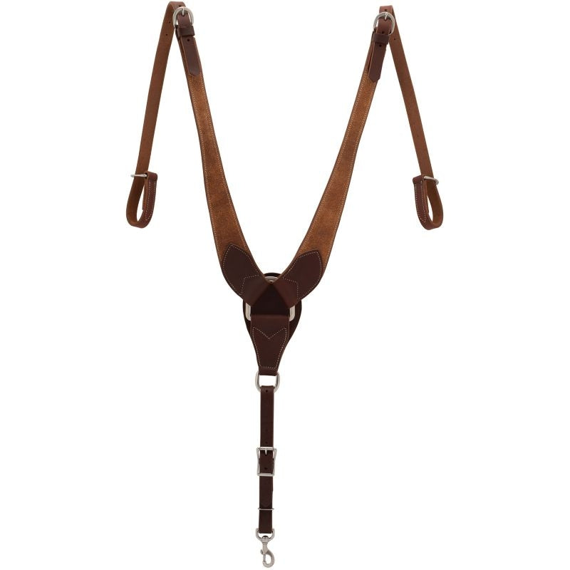 Weaver Roughout Canyon Rose Pulling Breast Collar