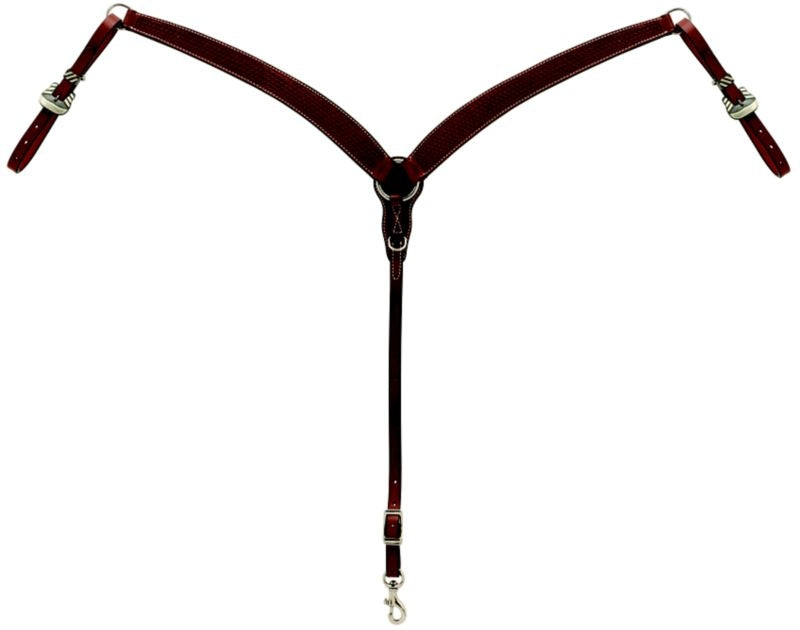 Weaver Turquoise Cross Contoured Breast Collar