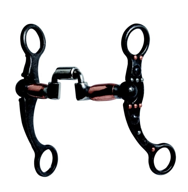 Pro Choice Black Dot Shank Hinged Port Bit