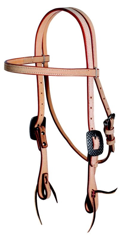 PC Rugged Roughout Browband Headstall