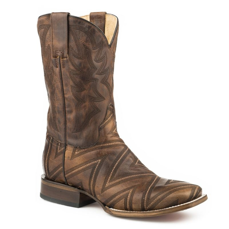Roper Mens Arlo Square Toe Boots